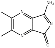 5H-Pyrrolo[3,4-b]pyrazin-5-one,7-amino-2,3-dimethyl-(9CI) Structure