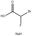 SODIUM BROMOFLUOROACETATE Structure