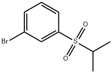 1-溴-3-异丙砜基苯, 70399-01-8, 结构式
