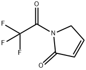 2H-Pyrrol-2-one, 1,5-dihydro-1-(trifluoroacetyl)- (9CI) Structure