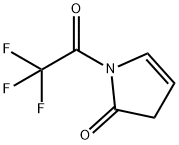 2H-Pyrrol-2-one, 1,3-dihydro-1-(trifluoroacetyl)- (9CI) Structure