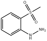 (2-METHANESULFONYL-PHENYL)-HYDRAZINE Structure