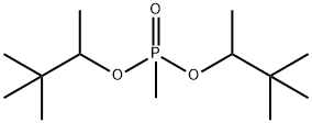 3-(3,3-dimethylbutan-2-yloxy-methyl-phosphoryl)oxy-2,2-dimethyl-butane Structure