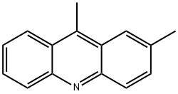 2,9-ジメチルアクリジン 化学構造式