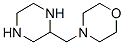 Morpholine, 4-(2-piperazinylmethyl)- (9CI) Structure