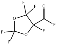 1,3-Dioxolane-4-carbonyl fluoride, 2,2,4,5,5-pentafluoro- (9CI) Structure