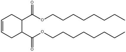 4-环己烯-1,2-二羧酸二烷基脂(主要烷基基团:辛基), 7042-40-2, 结构式