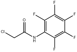 2-CHLORO-N-(2,3,4,5,6-PENTAFLUOROPHENYL)ACETAMIDE Struktur