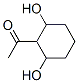 Ethanone, 1-(2,6-dihydroxycyclohexyl)- (9CI) Structure
