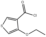 3-Thiophenecarbonylchloride,4-ethoxy-(9CI) Structure