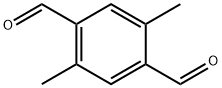 2,5-ジメチルテレフタルアルデヒド 化学構造式