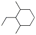2-Ethyl-1,3-dimethylcyclohexane Struktur