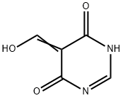 4,6(1H,5H)-Pyrimidinedione, 5-(hydroxymethylene)- (9CI) Struktur