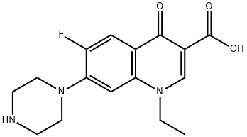 Norfloxacin Structure