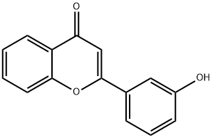 3′-ヒドロキシフラボン 化学構造式