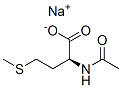 N-Acetyl-L-methionine sodium salt Struktur