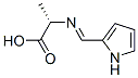 L-Alanine, N-(1H-pyrrol-2-ylmethylene)- (9CI) Struktur