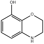 3,4-二氢-2H-苯并[1,4]恶嗪-8-醇 结构式
