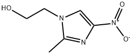 2-(2-METHYL-4-NITRO-IMIDAZOL-1-YL)-ETHANOL Structure