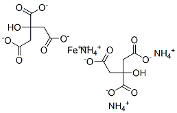 FERRIC AMMONIUM CITRATE Struktur