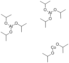 ALUMINUM COBALT ISOPROPOXIDE 化学構造式