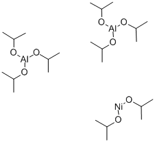 二(四异丙氧基铝)化镍 结构式