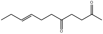 (E)-8-Undecene-2,5-dione Struktur