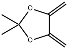 1,3-Dioxolane, 2,2-dimethyl-4,5-bis(methylene)- Struktur