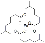 isooctanoic acid, iron salt  Struktur