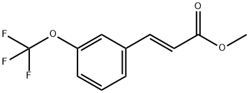 3-[3-(Trifluoromethoxy)phenyl]-2-propenoic acid methyl ester Structure
