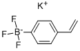 4-乙烯基苯基三氟硼酸钾, 705254-32-6, 结构式