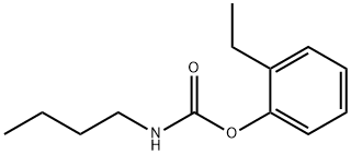 Carbamic acid, butyl-, 2-ethylphenyl ester (9CI) Structure