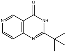 2-叔丁基-吡啶并[4,3-D]嘧啶-4(3H)-酮, 705291-54-9, 结构式