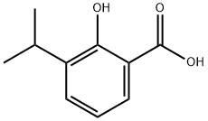 2-HYDROXY-3-ISOPROPYLBENZOIC ACID Struktur