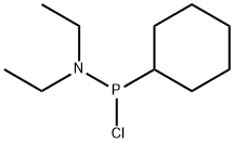 CYCLOHEXYL(DIETHYLAMINO)CHLOROPHOSPHINE Structure