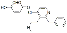 氯苯吡胺马来酸盐,7054-11-7,结构式