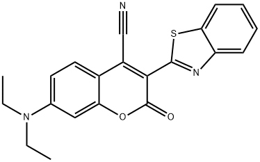 3-(벤조싸이아졸-2-일)-7-(다이에틸아미노)-2-옥소-2H-1-벤조  피란-4-카본나이트릴