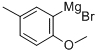 2-METHOXY-5-METHYLPHENYLMAGNESIUM BROMIDE Structure