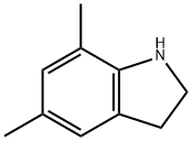 5,7-DIMETHYLINDOLINE Structure