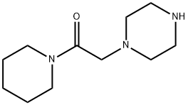 2-哌嗪-1-基-1-哌啶-1-基乙酮, 70558-13-3, 结构式