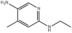 2,5-Pyridinediamine,  N2-ethyl-4-methyl- Struktur