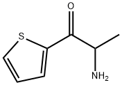 1-Propanone, 2-amino-1-(2-thienyl)- Struktur