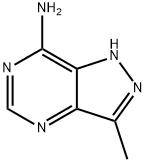 7-氨基-3-甲基吡唑[4,3-D]并嘧啶 结构式