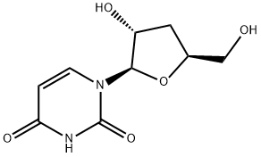 3-脱氧尿苷,7057-27-4,结构式