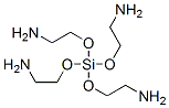 けい酸テトラキス(2-アミノエチル) 化学構造式
