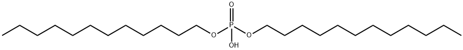 didodecyl hydrogen phosphate Struktur