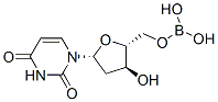 dihydroxyboryldeoxyuridine Struktur