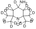 4-アミノ-2,2,6,6-テトラメチルピペリジン-D17-2-オキシル 化学構造式