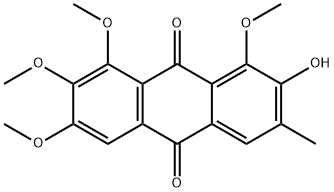 黄决明素, 70588-06-6, 结构式