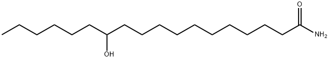 12-ヒドロキシステアロアミド 化学構造式